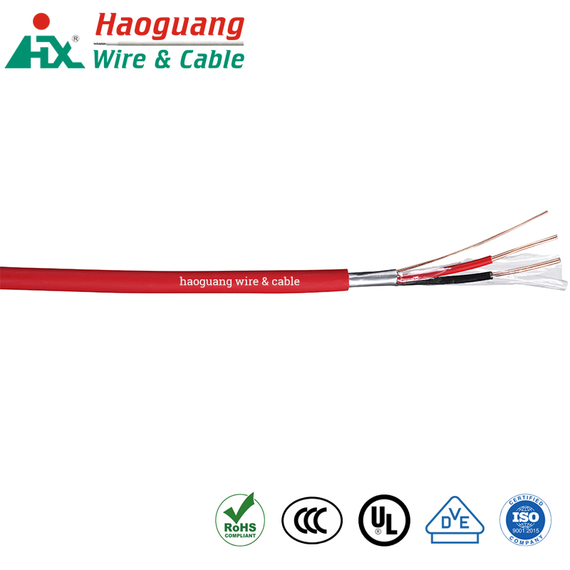 Kabel Penggera Kebakaran LSZH Merah Putih Tahan Api untuk Sistem Penggera