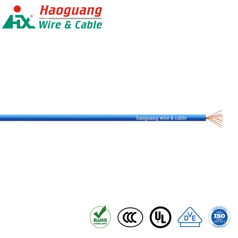 UL AWM 1007 PVC RoHS Single Core Cable Hook-up bertebat